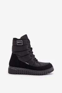 Women's snow boots Progress PROGJ-24-157 Black