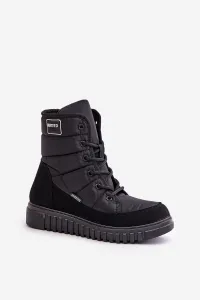 Women's snow boots Progress PROGJ-24-157 Black