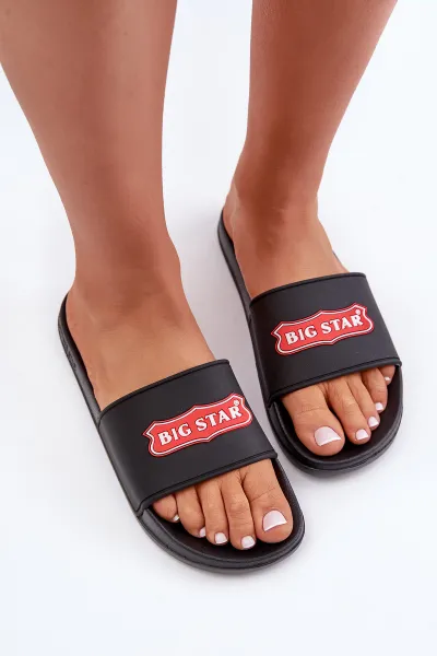 Women's slippers Big Star OO274038 Black