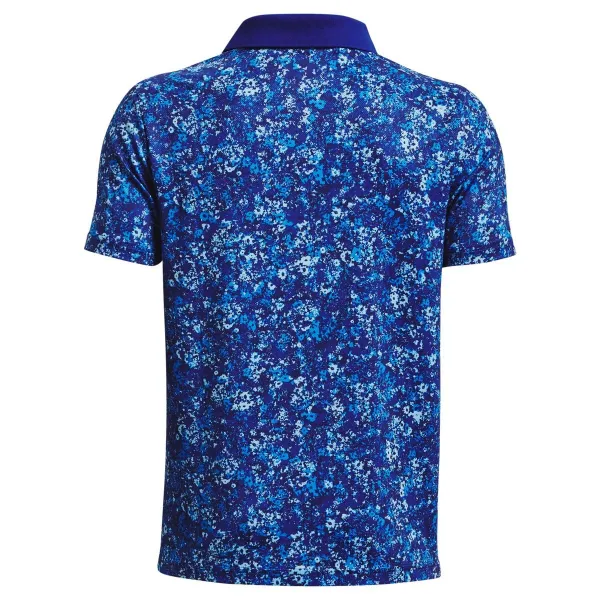 Boys' polo shirt Under Armour Perf Floral Speckle Polo