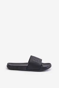 Lightweight men's slippers with Big Star logo black