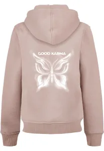 Children's sweatshirt Karma Butterfly Basic powder pink