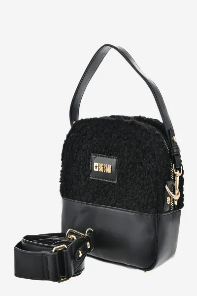 Small women's handbag Big Star black