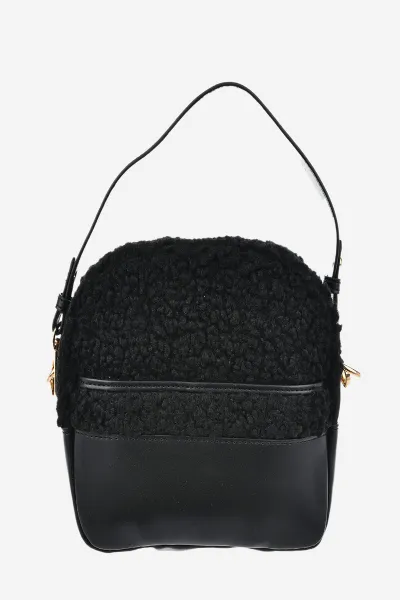 Small women's handbag Big Star black