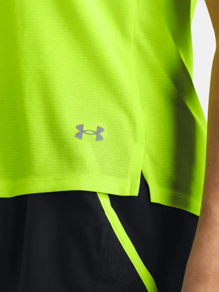 Under Armour STREAKER Dámske tričko, žltá, veľkosť
