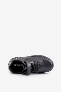 Children's Sneakers made of Eco Leather Velcro Big Star Black