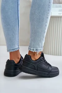 Women's sneakers Big Star Hi-Poly System Black