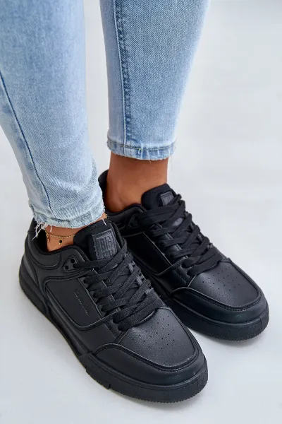 Women's sneakers Big Star Hi-Poly System Black