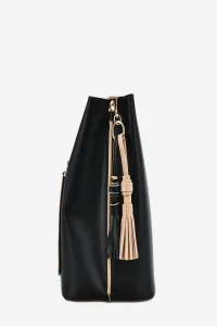 Women's handbag made of eco leather Big Star black