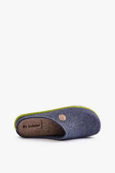 Dámska Domáca Obuv Papuče Inblu Námornícka Modrá
