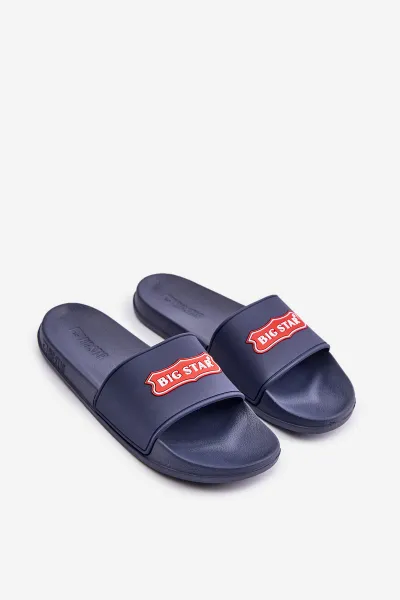Women's slippers Big Star OO274039 Blue