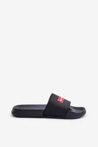 Men's slippers with Big Star logo black
