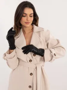 Black elegant women's gloves