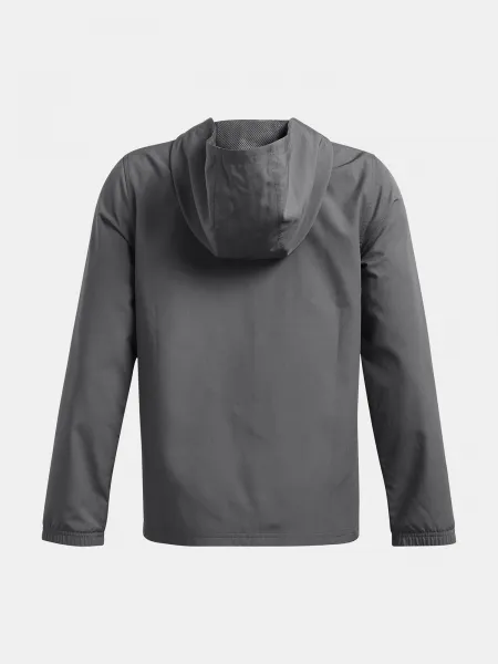 Boys' jacket Under Armour UA Sportstyle Windbreaker-GRY - Boys