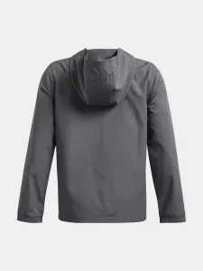 Boys' jacket Under Armour UA Sportstyle Windbreaker-GRY - Boys