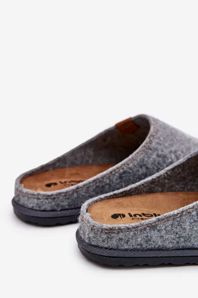 Men's preventive slippers Inblu Grey