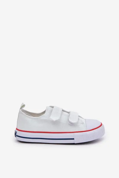 Big Star Children's Velcro Sneakers White