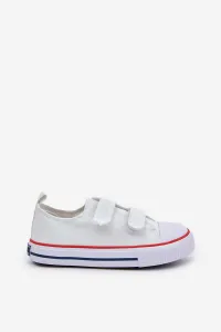 Big Star Children's Velcro Sneakers White