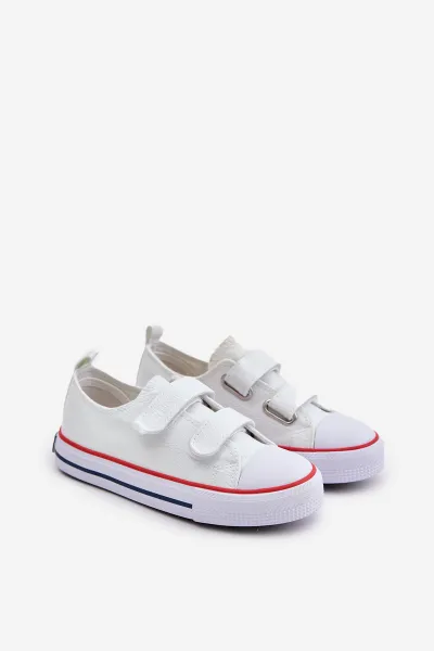 Big Star Children's Velcro Sneakers White