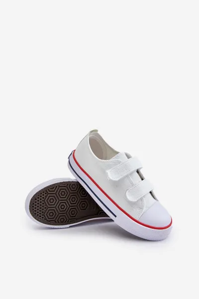 Big Star Children's Velcro Sneakers White