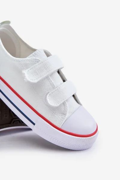 Big Star Children's Velcro Sneakers White