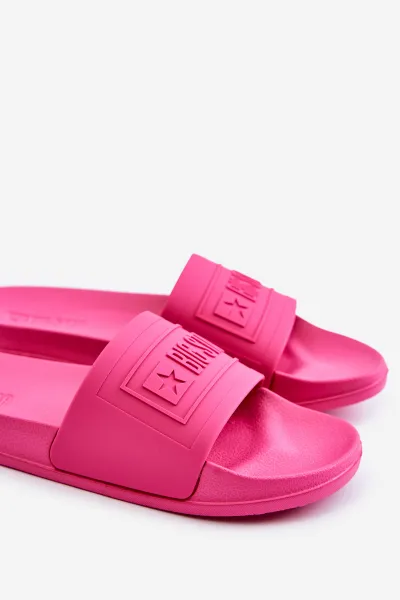 Lightweight Women's Slippers Big Star OO274037 Fuchsia
