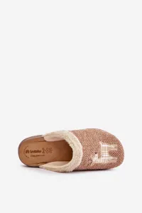Women's Slippers With Reindeer And Fur Inblu CT000034 Beige