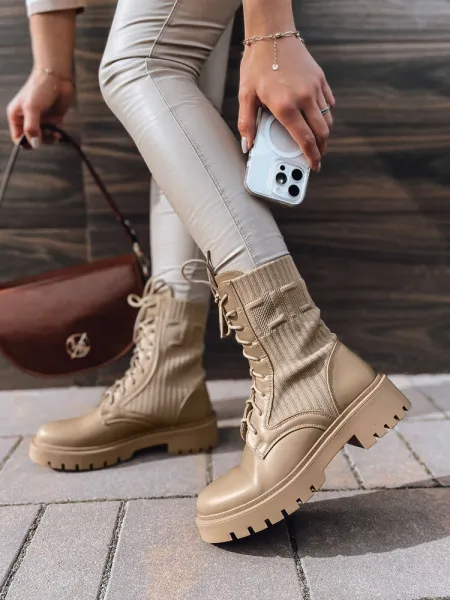 Dámske topánky CALLA Farba Khaki DSTREET