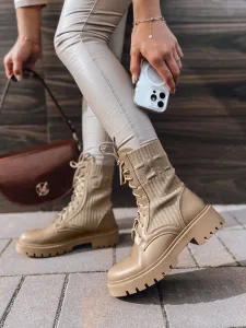 Dámske topánky CALLA Farba Khaki DSTREET