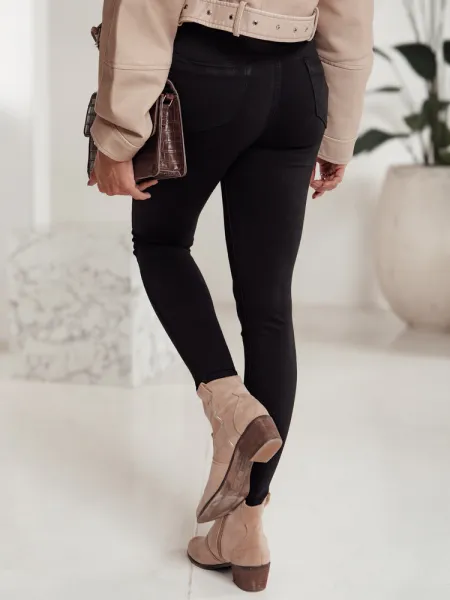 Dámske skinny rifle SKINTRA čierne