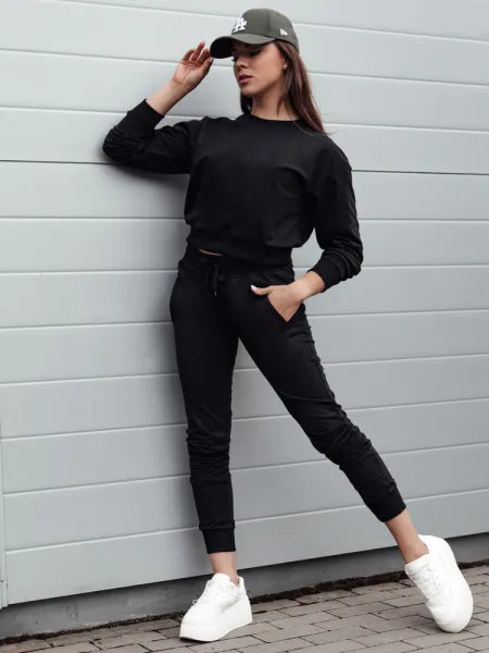 Dámske čierne tepláky FITS