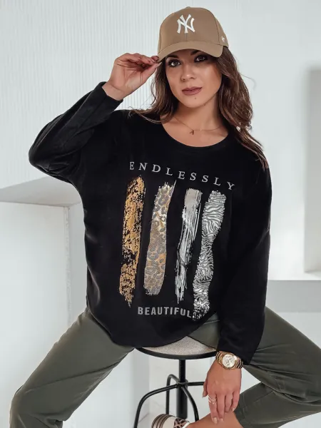 Dámska oversize blúzka MODEZINE čierna