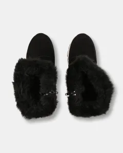 Women's winter shoes Kilpi FROZEN HIGH WP-W BLACK