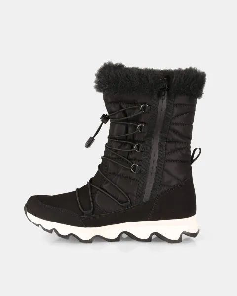 Women's winter shoes Kilpi FROZEN HIGH WP-W BLACK