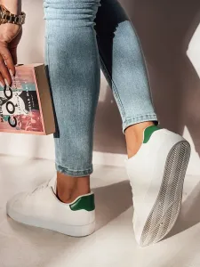 Dámske sneakersy SHINMOVE zelené