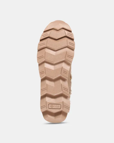 Women's winter shoes Kilpi FROZEN HIGH WP-W Brown