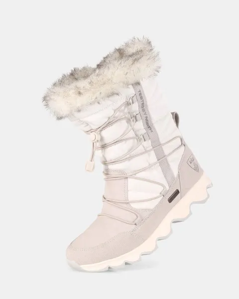 Women's winter shoes Kilpi FROZEN HIGH WP-W WHITE