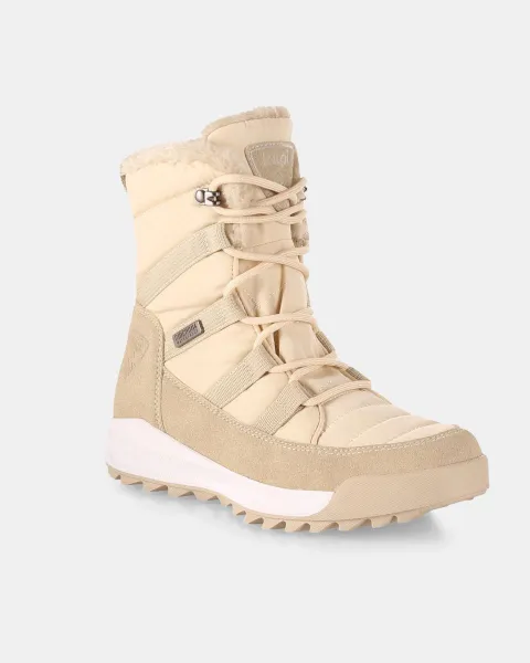 Women's winter shoes Kilpi CANDY HIGH WP-W BEIGE