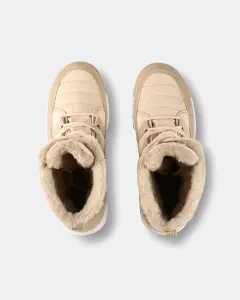 Women's winter shoes Kilpi CANDY HIGH WP-W BEIGE
