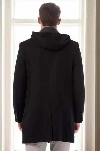 PLT8376 DEWBERRY MEN'S COAT-BLACK-2