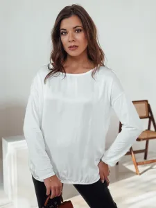Dámska oversize blúzka SILKINEA biela
