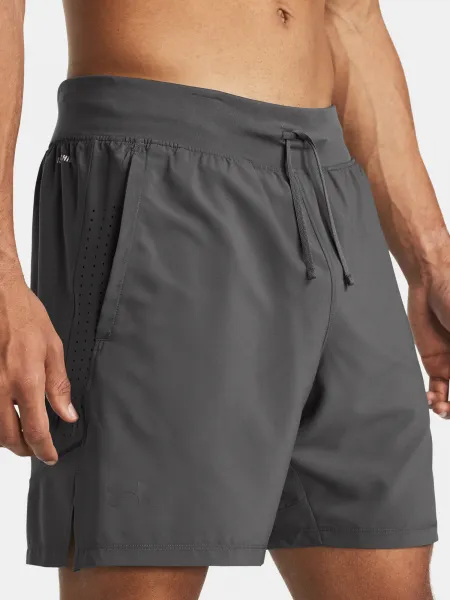 Men's shorts Under Armour UA LAUNCH PRO 2n1 7'' SHORTS-GRY - Men