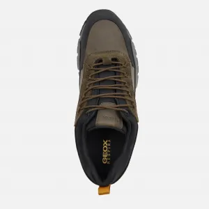 Dark green men's sneakers Geox Doray B Abx - Men's