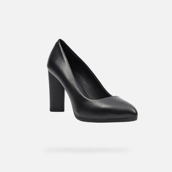 Black Women's Pumps Geox Walk Pleasure 90 - Women's