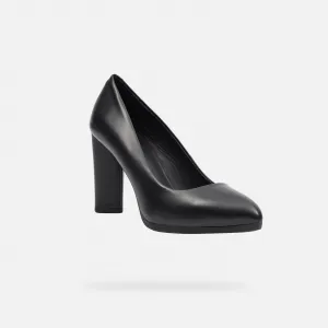 Black Women's Pumps Geox Walk Pleasure 90 - Women's