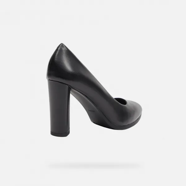 Black Women's Pumps Geox Walk Pleasure 90 - Women's