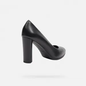 Black Women's Pumps Geox Walk Pleasure 90 - Women's
