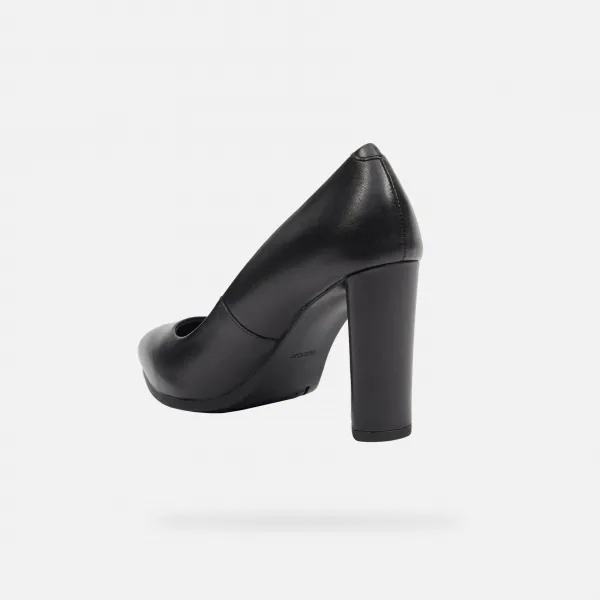 Black Women's Pumps Geox Walk Pleasure 90 - Women's