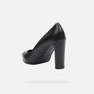 Black Women's Pumps Geox Walk Pleasure 90 - Women's