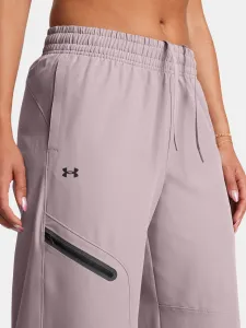 Women's Sports Pants Under Armour Unstoppable Wvn WL Pant-GRY - Women's